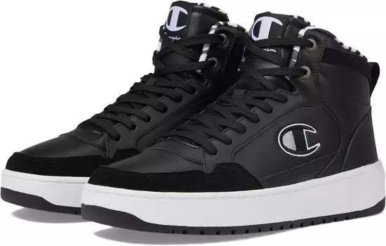 Кроссовки Champion Drome Hi, цвет Black/White Zebra