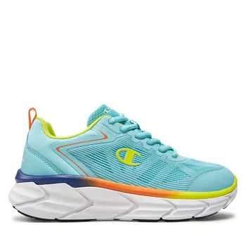 Кроссовки Champion Fx Iii Low Cut Shoe S11696-CHA-BS079 Lt.Blue/Lime/Orange, синий