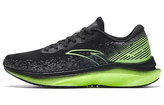 Кроссовки Champion Lite Кроссовки мужские с низким верхом Черный/Зеленый Anta