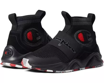 Кроссовки Champion Rally Pro, цвет Black/Scarlet/Multi
