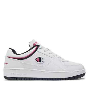 Кроссовки Champion Rebound Low Low Cut Shoe S11469-CHA-WW011 Wht/Nny/Fucsia, белый