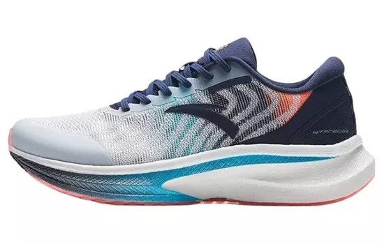 Кроссовки Champion Series для бега мужские с низким верхом серые/синие/оранжевые Anta