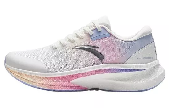 Кроссовки Champion Series женские с низким верхом, белые/синие/розовые Anta