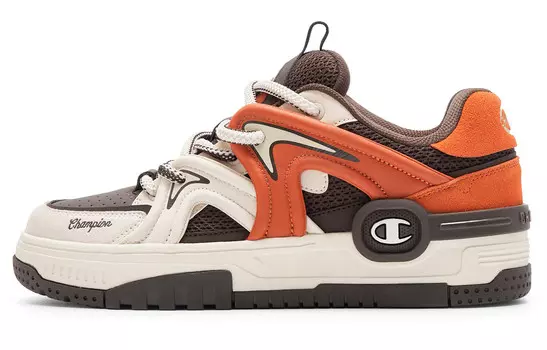 Кроссовки Champion Skateboarding Shoes Men Low-top Orange, цвет Orange