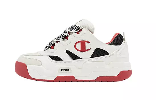 Кроссовки Champion Skateboarding Shoes Men Low-top Red, красный