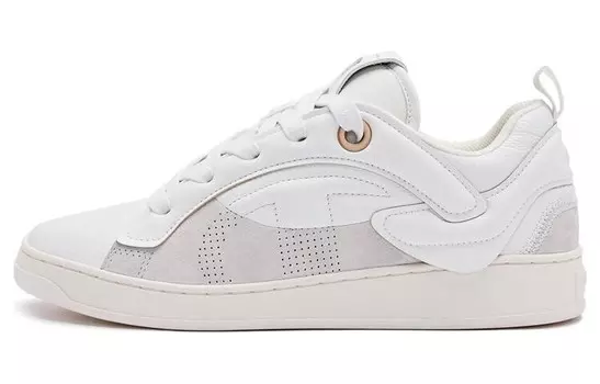Кроссовки Champion Skateboarding Shoes Men Low-top White, белый
