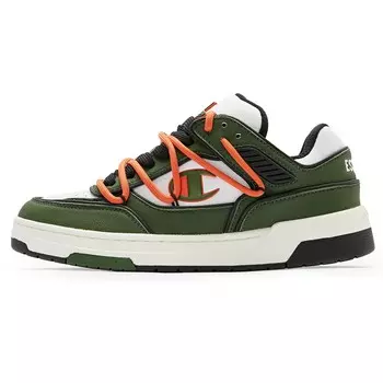 Кроссовки Champion Skateboarding Shoes Unisex Low-top Green, темно-зеленый