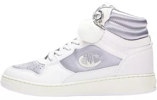 Кроссовки Champion Skateboarding Shoes Women's High-top Gray, серый