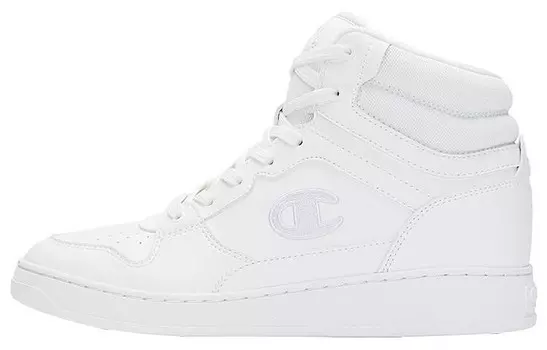 Кроссовки Champion Skateboarding Shoes Women's High-top White, белый