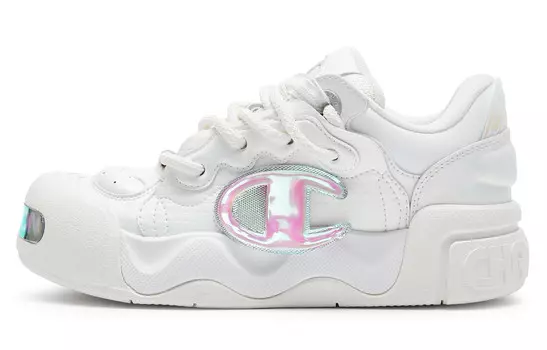 Кроссовки Champion Skateboarding Shoes Women's Low-top White, белый