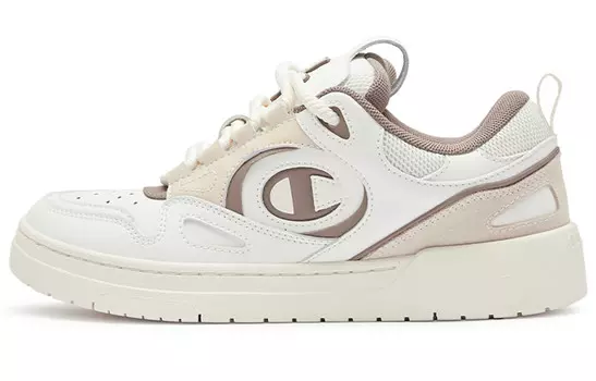 Кроссовки Champion Skateboarding Shoes Women's Low-top Beige, бежевый