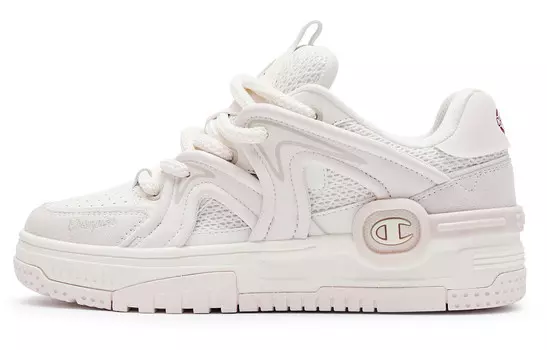 Кроссовки Champion Skateboarding Shoes Women's Low-top Milk White / Dreamy Venice, белый