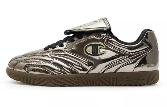 Кроссовки Champion Skateboarding Shoes Women's Low-top Deep Silver, серебряный