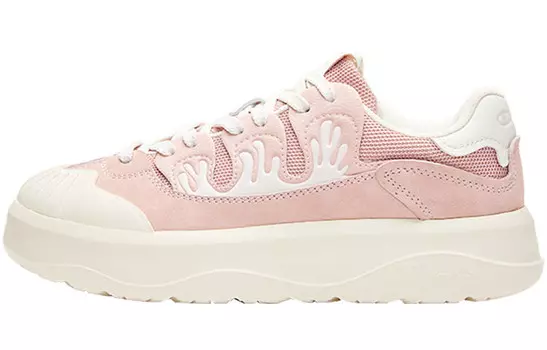 Кроссовки Champion Skateboarding Shoes Women's Low-top Yanmei Powder/cream White, белый
