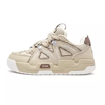 Кроссовки Champion Skateboarding Shoes Women's Low-top Khaki, хаки