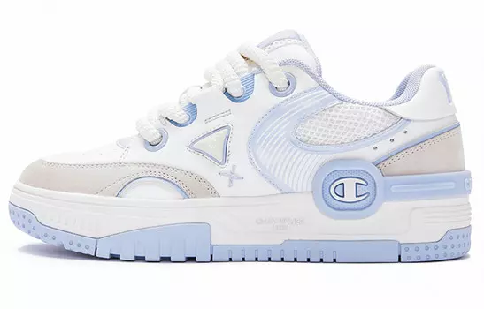Кроссовки Champion Skateboarding Shoes Women's Low-top Light Blue, голубой