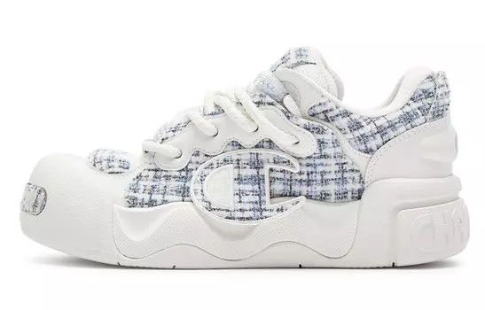 Кроссовки Champion Skateboarding Shoes Women's Low-top Ballet Blue/cream White, синий