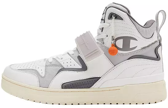 Кроссовки Champion Vintage Basketball Shoes Men High-top Gray, серый