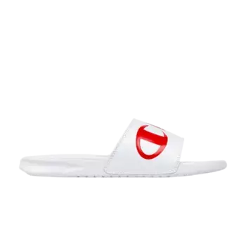Кроссовки Champion Wmns Script Logo Split Slide White Multi, белый
