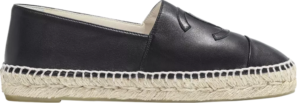 Кроссовки Chanel Espadrilles 'Black', черный