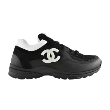 Кроссовки Chanel Sneaker Black White, черный