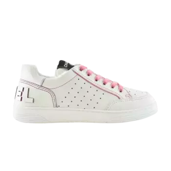 Кроссовки Chanel Sneaker White Pink, белый