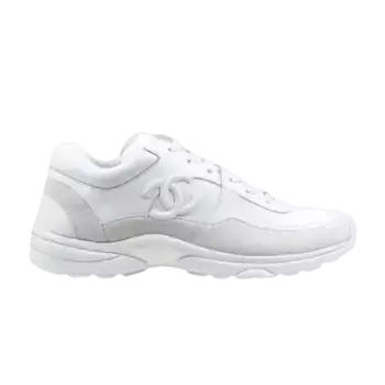 Кроссовки Chanel Wmns CC Logo Sneaker White, белый