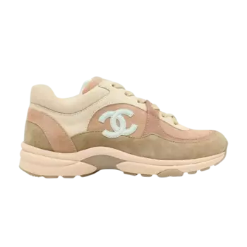 Кроссовки Chanel Wmns Suede Calfskin Sneaker 'Pink', розовый