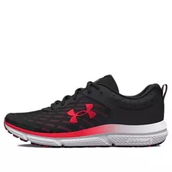 Кроссовки charged assert 10 'black red' Under Armour, черный