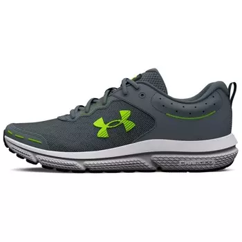 Кроссовки Charged Assert 10 для бега мужские с низким верхом серые Under Armour