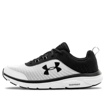 Кроссовки charged assert 8 sports shoes white/black Under Armour, черный