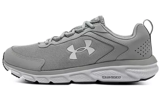 Кроссовки Charged Assert 9 для бега мужские с низким верхом современные серые Under Armour