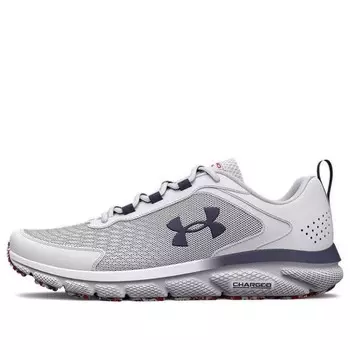 Кроссовки charged assert 9 running shoes 'white blue' Under Armour, белый