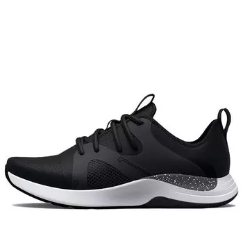 Кроссовки charged breathe lace tr 'black speckled' Under Armour, черный