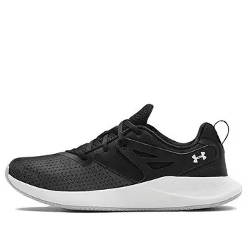 Кроссовки charged breathe tr 2 running shoes black/white Under Armour, черный