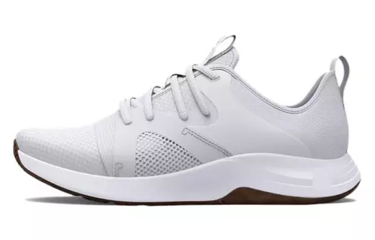 Кроссовки Charged Breathe TR для тренировок женские с низким верхом белого цвета Under Armour