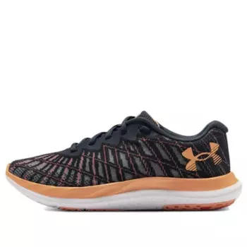 Кроссовки charged breeze 2 'downpour grey after burn' Under Armour, серый
