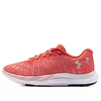 Кроссовки charged breeze 2 'orange pink' Under Armour, оранжевый