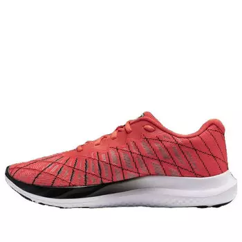 Кроссовки charged breeze 2 'venom red black' Under Armour, красный