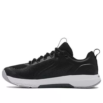 Кроссовки charged commit tr 3 'black white' Under Armour, черный