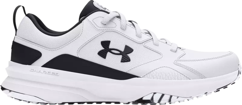Кроссовки Charged Edge 4E Wide 'White Black', белый