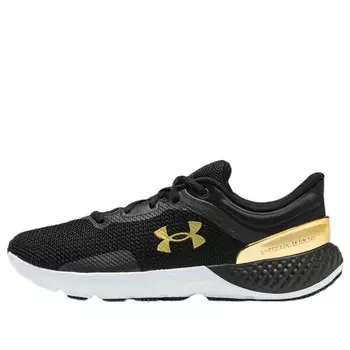 Кроссовки charged escape 4 'black gold' Under Armour, черный