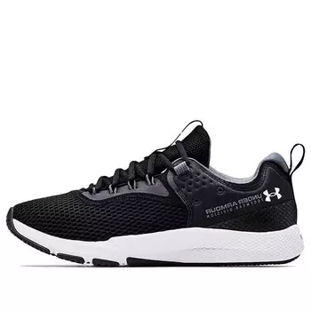 Кроссовки charged focus 'black halo grey' Under Armour, черный