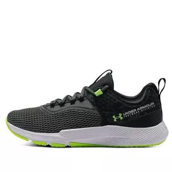 Кроссовки charged focus 'print - pitch grey' Under Armour, серый