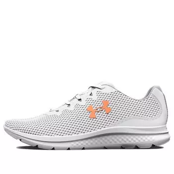 Кроссовки charged impulse 3 'white orange tropic' Under Armour, белый