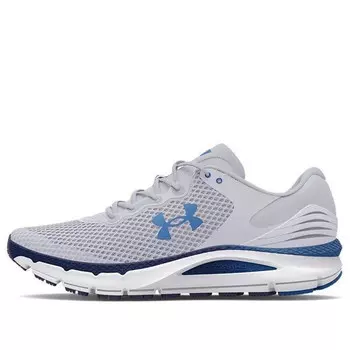 Кроссовки charged intake 5 'mod grey midnight navy' Under Armour, серый