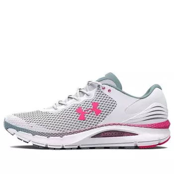 Кроссовки charged intake 5 'white pink' Under Armour, белый