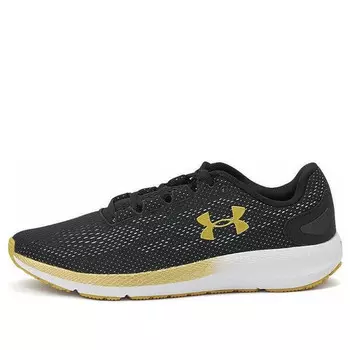 Кроссовки charged pursuit 2 'black gold' Under Armour, черный