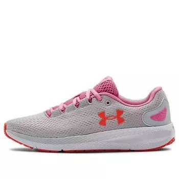 Кроссовки charged pursuit 2 'halo grey pink' Under Armour, серый