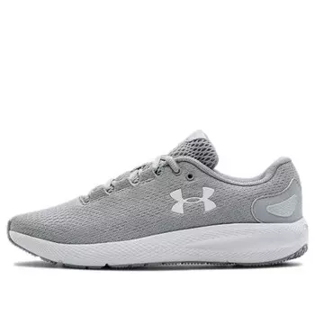 Кроссовки charged pursuit 2 sports shoes gray/white Under Armour, серый